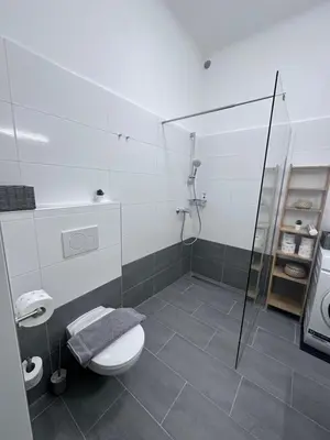 Ein Badezimmer in der Unterkunft Cozy Homes Vienna