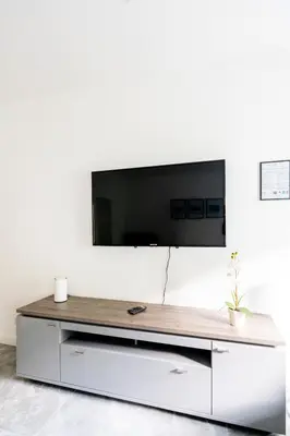 TV/Unterhaltungsangebot in der Unterkunft Quiet apartment near Vienna - 60m2 - 24h check-in - for business and family