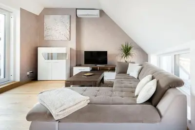 Ein Sitzbereich in der Unterkunft Top 13 New Design