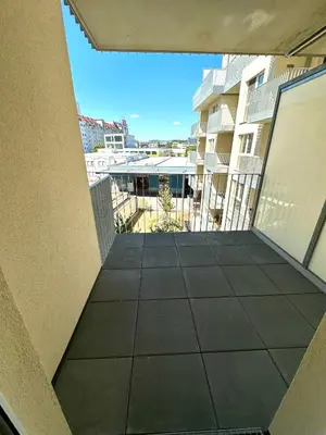 Ein Balkon oder eine Terrasse in der Unterkunft COHO City Apartments mit hauseigener Tiefgarage