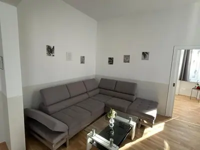Ein Sitzbereich in der Unterkunft Paky Appartements 00207