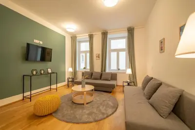 TV/Unterhaltungsangebot in der Unterkunft Spacious Apartment mitten in Wien