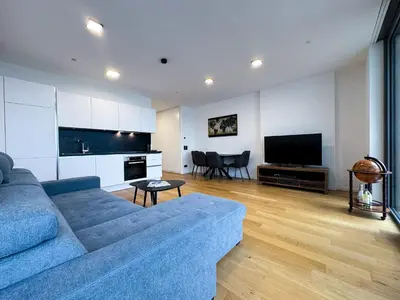TV/Unterhaltungsangebot in der Unterkunft LUXUS-Apartment mit Weitblick