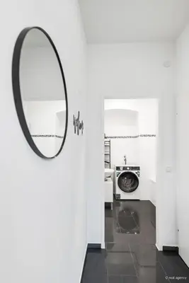 Ein Badezimmer in der Unterkunft Bernhards Apartment Flurschützstraße