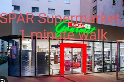 Ein Supermarkt oder andere Läden in der Ferienwohnung oder in der Nähe