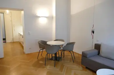 Ein Sitzbereich in der Unterkunft KS70 Apartments