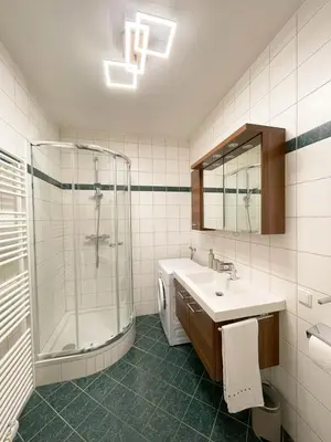 Ein Badezimmer in der Unterkunft H2 – Gemütlichkeit in Bad Sauerbrunn!