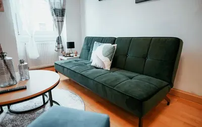 Ein Sitzbereich in der Unterkunft Raimond Apartment Top 27