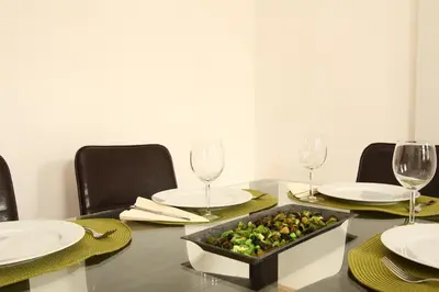 Essen in der Ferienwohnung oder in der Nähe