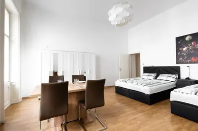Ein Bett oder Betten in einem Zimmer der Unterkunft Getreide T13