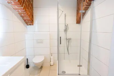 Ein Badezimmer in der Unterkunft Central Living Apartments - Wielemansgasse
