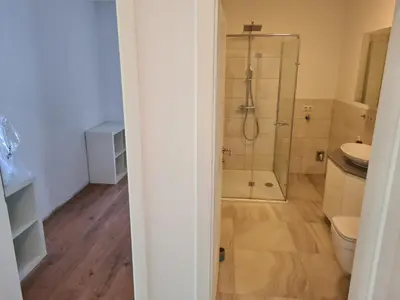 Ein Badezimmer in der Unterkunft GardenLoft no5 - Relaxgarden!