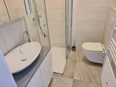 Ein Badezimmer in der Unterkunft GardenLoft no 6