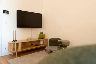 TV/Unterhaltungsangebot in der Unterkunft josef's home I Premium Apartment I Near Center