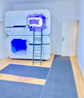 Grundriss der Unterkunft Space Home Apartment - Downtown
