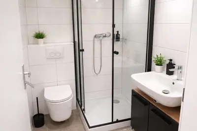 Ein Badezimmer in der Unterkunft D57 - Appartments Park - UBahn