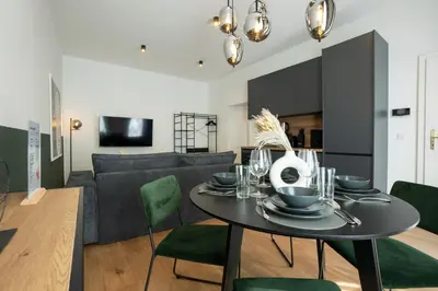 TV/Unterhaltungsangebot in der Unterkunft Pet-friendly flat near Belvedere