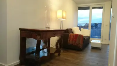 Ein Bett oder Betten in einem Zimmer der Unterkunft Alga Apartments am Westbahnhof