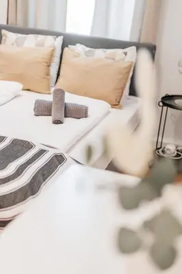 Ein Bett oder Betten in einem Zimmer der Unterkunft Nice Central City Room