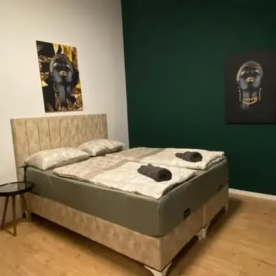 Budget Private Rooms in 8-Bedroom Apartment with Terrace