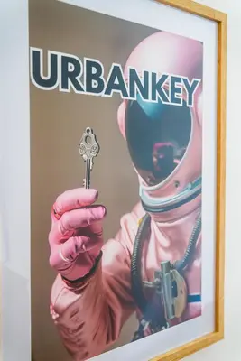 Ein Zertifikat, Auszeichnung, Logo oder anderes Dokument, das in der Unterkunft UrbanKey Studios - Vienna Neubau ausgestellt ist