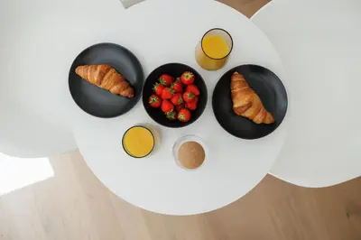 Essen in der Ferienwohnung oder in der Nähe