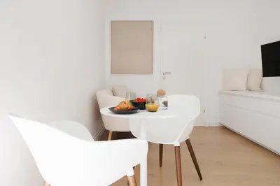 TV/Unterhaltungsangebot in der Unterkunft BOHO Suite - Augarten City Apartment Terrace