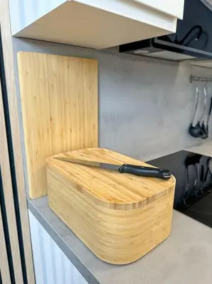 Küche/Küchenzeile in der Unterkunft Wohnung direkt bei Schönbrunn!