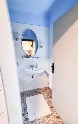 Ein Badezimmer in der Unterkunft Exclusive Apartment Donau-City P&R