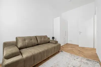 Ein Sitzbereich in der Unterkunft easy-flat Rokitanskygasse - Apartments near Tram 43 to City Center