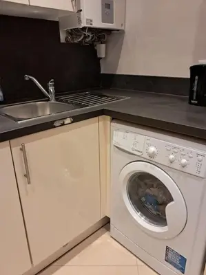 Küche/Küchenzeile in der Unterkunft Gesamte Unterkunft Apartment in Wien, Österreich