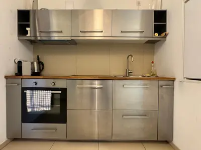 Küche/Küchenzeile in der Unterkunft Vienna City Loft Apartment Naschmarkt U4