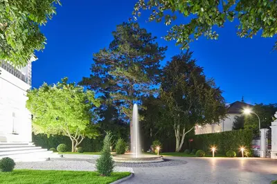 Ein Garten an der Unterkunft Apartment mit Gartenblick und Terrasse