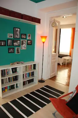 Die Bibliothek in der Ferienwohnung