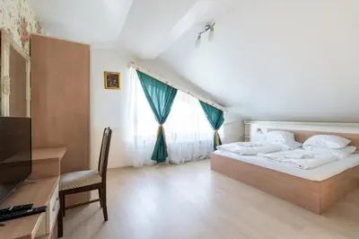 Ein Bett oder Betten in einem Zimmer der Unterkunft FarawayHomes Aparthotel Near Vienna Airport - Anytime Self Check-In