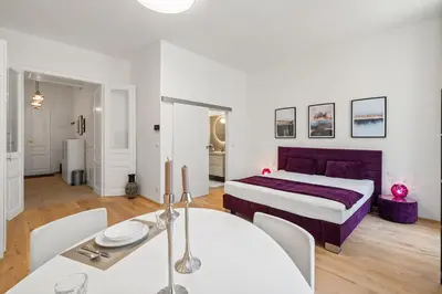 Grundriss der Unterkunft Apartment Danube Chanel