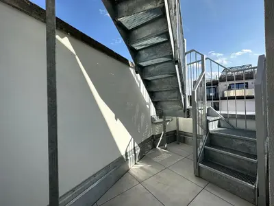 Grundriss der Unterkunft FeelHome-Dachterrasse-4 Gäste-WiFi