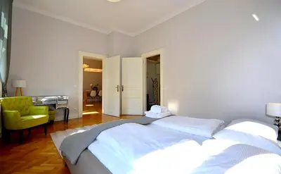 Ein Bett oder Betten in einem Zimmer der Unterkunft Vienna Residence, Pettenkofengasse - Landstraße #6299