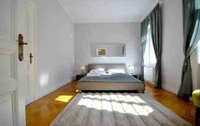 Ein Bett oder Betten in einem Zimmer der Unterkunft Vienna Residence, Pettenkofengasse - Landstraße #6299