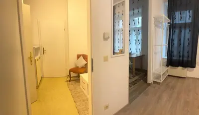 Ein Bett oder Betten in einem Zimmer der Unterkunft Ganze klein Unterkunft 1100 Wien