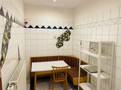 Küche/Küchenzeile in der Unterkunft Oelweingasse