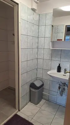 Ein Badezimmer in der Unterkunft Pension Haus Nova