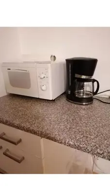 Küche/Küchenzeile in der Unterkunft Vienna Room Nr 12