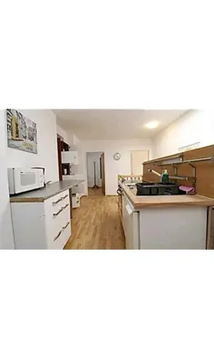 Küche/Küchenzeile in der Unterkunft Vienna Room Nr 16