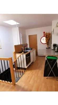 Küche/Küchenzeile in der Unterkunft Vienna Room Nr 16