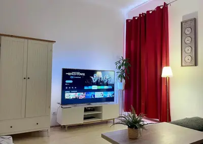 TV/Unterhaltungsangebot in der Unterkunft Cozy one bedroom apartment in Vienna