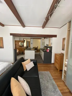 Küche/Küchenzeile in der Unterkunft Apartment mit Sauna im Wienerwald - Mödling