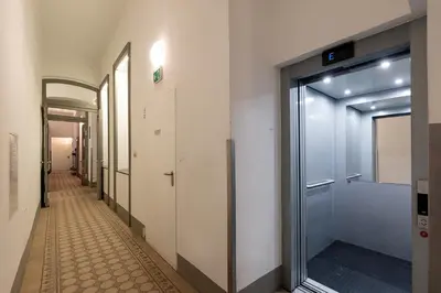Grundriss der Unterkunft Ruheoase im Dachgeschoss mit Klimaanlage, nur 10 Minuten ins Zentrum