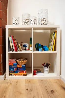 Die Bibliothek im Ferienhaus