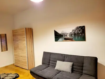 Ein Sitzbereich in der Unterkunft City Home Lifestyle Vienna
